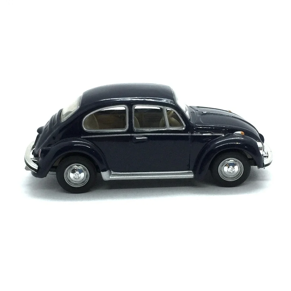 Hongwell VWB130 1960's Volkswagen VW Beetle Bug Car Blue Die Cast‎ 2.25